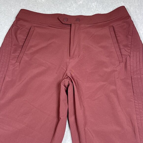 Athleta Pants Womens Size 8P Cognac Brown Uptown Ankle Pant Pockets S/530632-01 - Picture 2 of 14